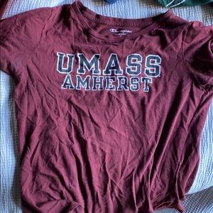 UMass t shirt from Champion